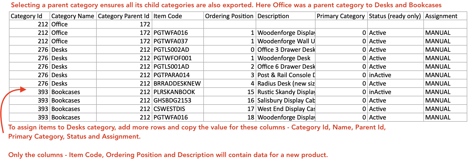 How To Assign Products to a Category