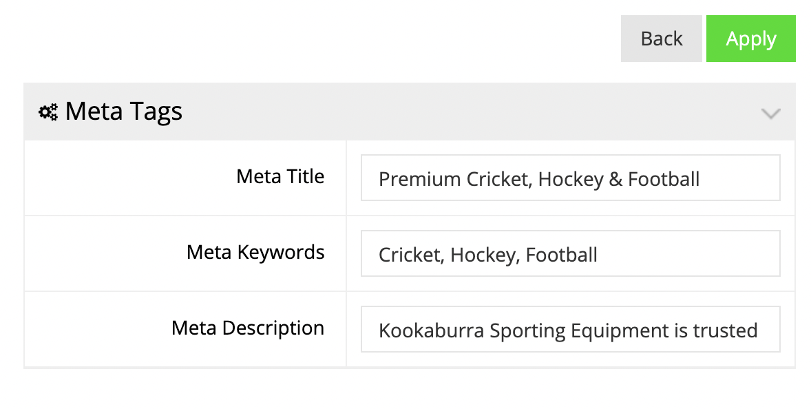 How To Set Up Metadata Information For Content Pages