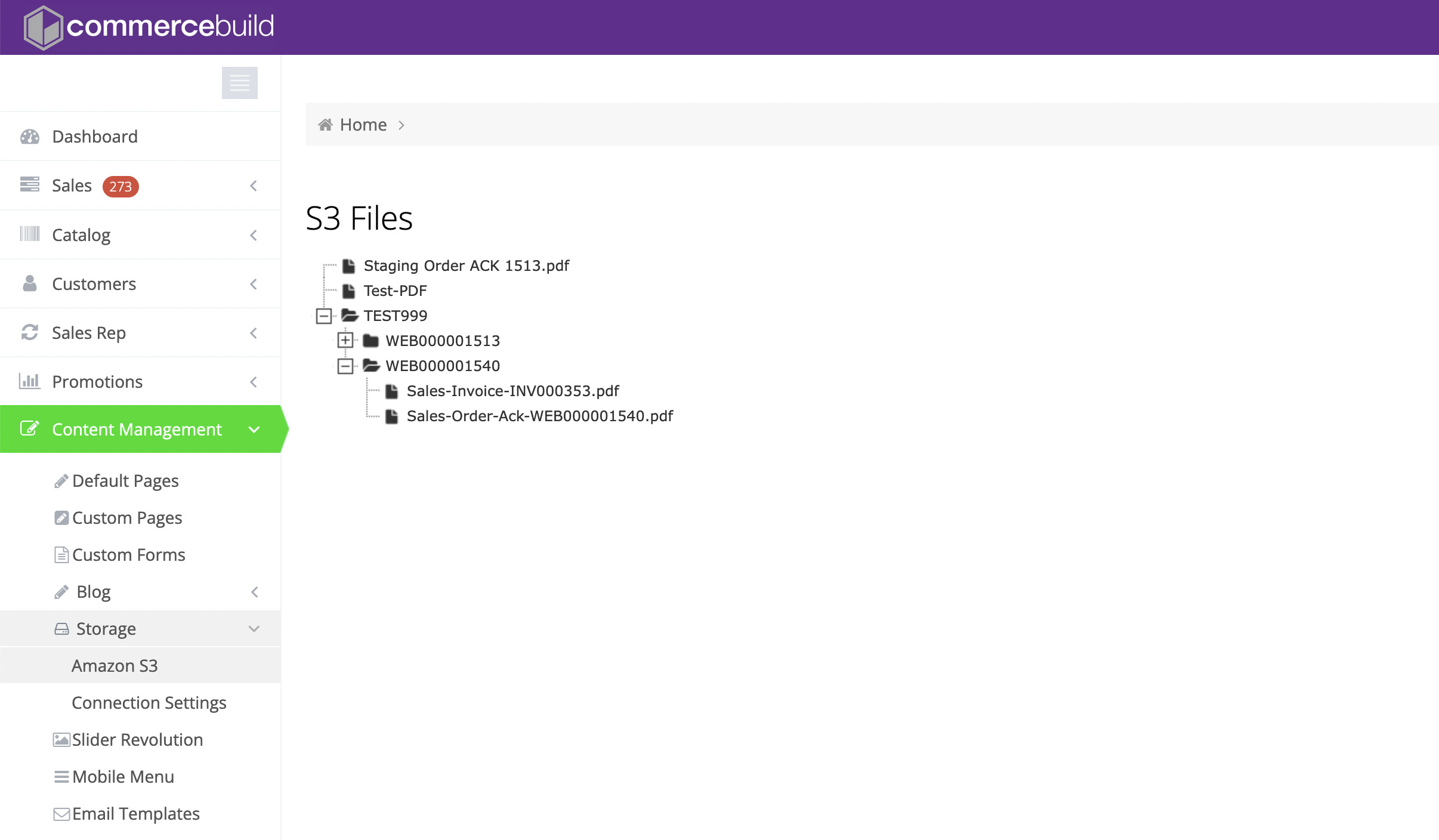 ERP Doc Sync - commercebuild Success Portal