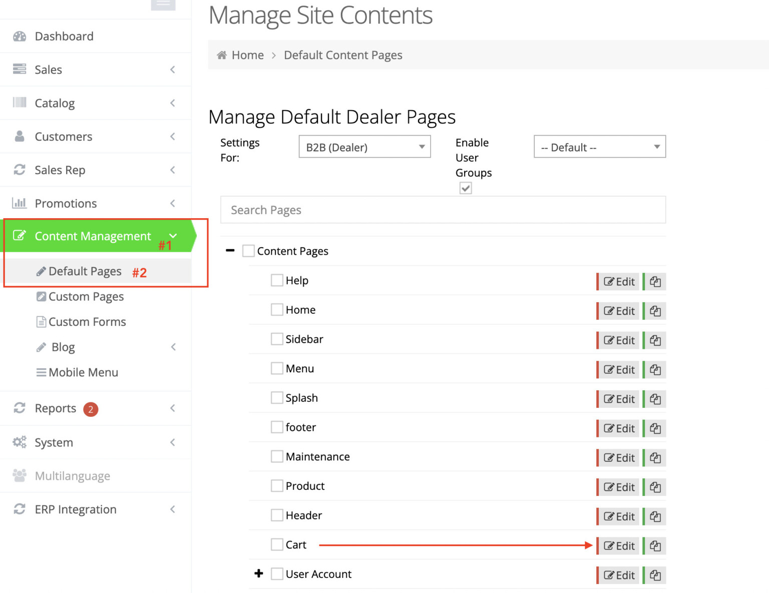 How To Create Shopping Cart Using Content Grid