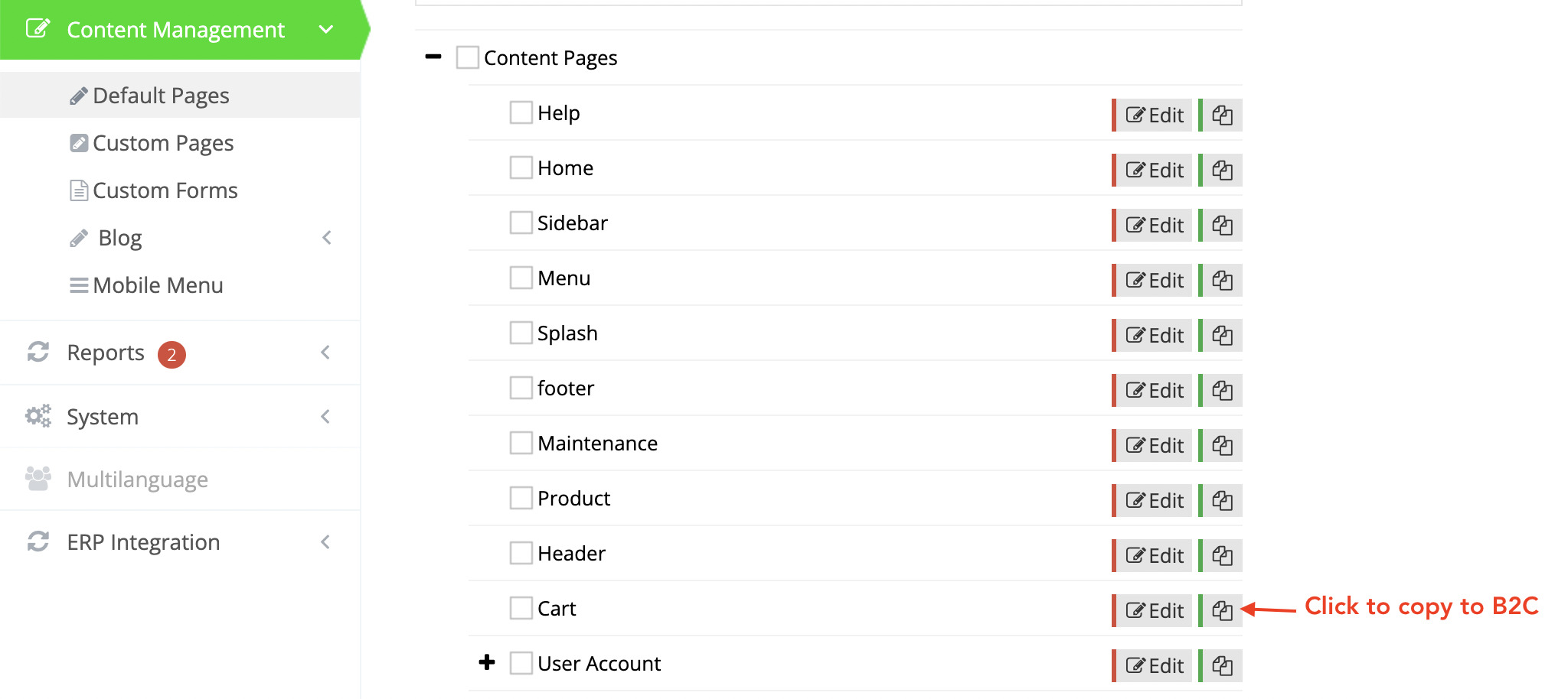 How To Create Shopping Cart Using Content Grid