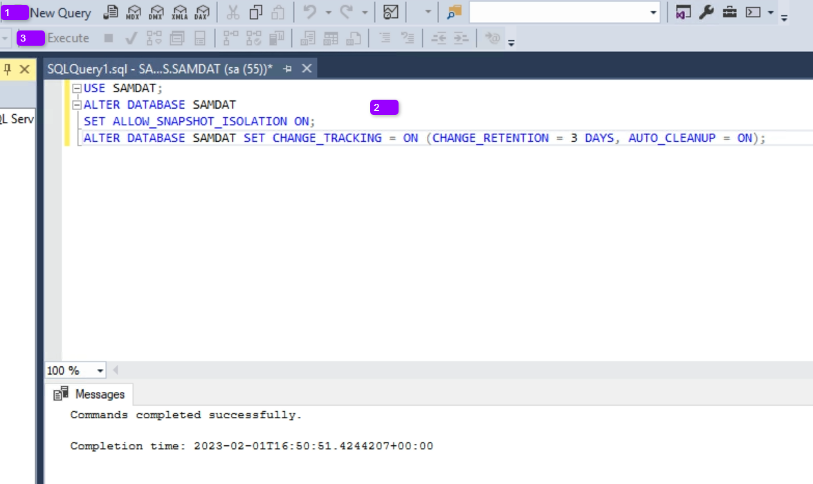 SQL Server Change Tracking Query for Sage 300 and X3