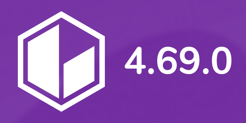 commercebuild logo and numbers 4.69.0